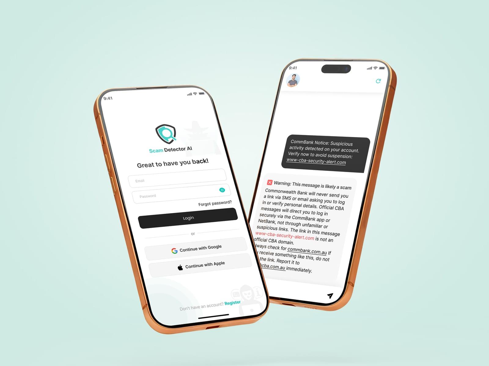 Scam Detector AI Showcase 3
