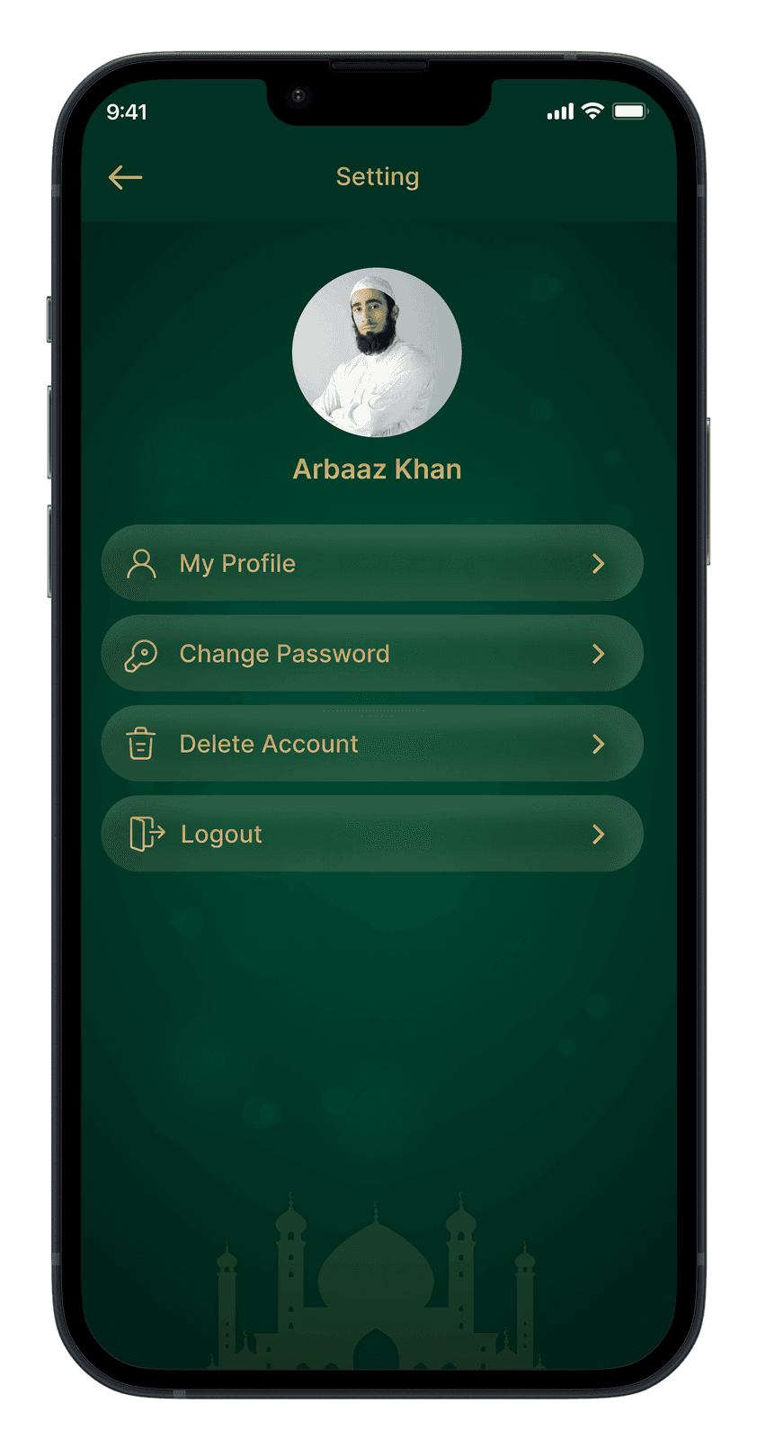 Feature screen content