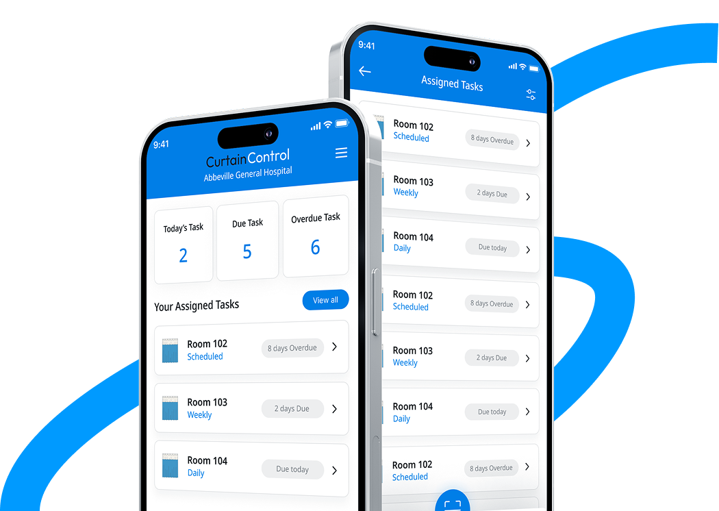 Curtain control app